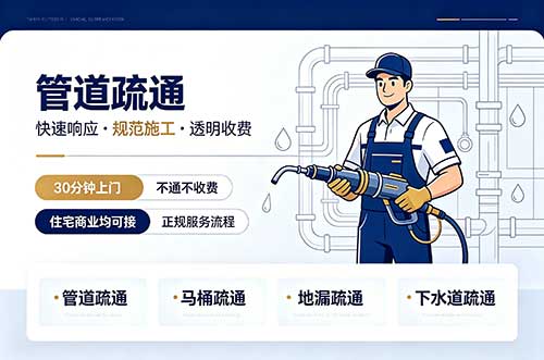 沙雅管道疏通