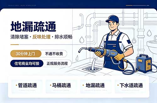 沙雅地漏疏通
